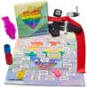 Tablero y accesorios del juego erótico para chicas