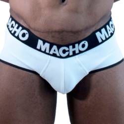 Macho - ms30bl slip blanco - - 7