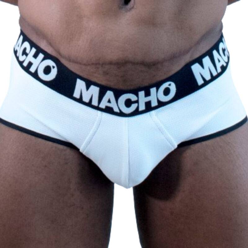 Macho - ms30bl slip blanco - - 7