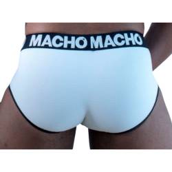 Macho - ms30bl slip blanco - - 9