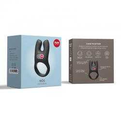 Fun factory - nos anillo vibrador negro