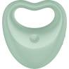 Satisfyer Perfect Pair 3 verde detalle del boton