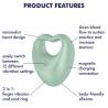 Funciones de Satisfyer Perfect Pair 3 verde