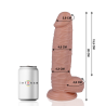 Medidas del Mr Intense 20: 20 cm y 15,5 cm útiles