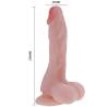 Cock dildo realistico natural 21.6 cm - 6