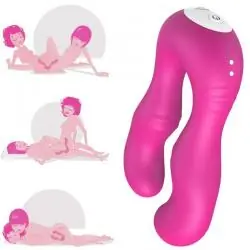 Armony - seraph vibrador doble control remoto fucsia