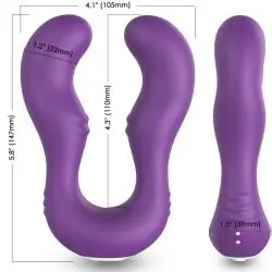 Armony - seraph vibrador doble control remoto violeta