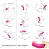 Armony - aurora vibrador dedal fucsia - 2