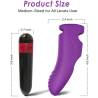 Armony - aurora vibrador dedal violeta - 1