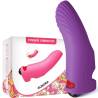 Armony - aurora vibrador dedal violeta - 4