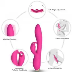 Armony - bonnie vibrador rabbit fucsia Armony - bonnie vibrador rabbit fucsia