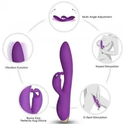 Armony - bonnie vibrador rabbit violeta Armony - bonnie vibrador rabbit violeta