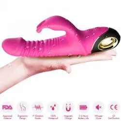 Armony - zing dildo vibrador rabbit fucsia Armony - zing dildo vibrador rabbit fucsia