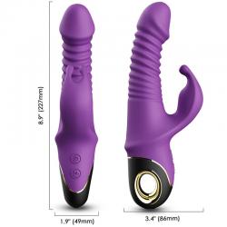 Armony - zing dildo vibrador rabbit violeta