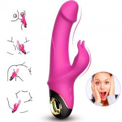 Armony - meteror dildo vibrador rabbit rotador fucsia