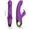 Armony - meteror dildo vibrador rabbit rotador violeta - 1