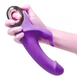 Armony - meteror dildo vibrador rabbit rotador violeta