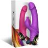 Armony - meteror dildo vibrador rabbit rotador violeta - 5
