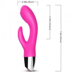 Armony - vibrador rabbit fucsia