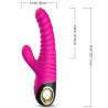 Armony - eternity vibrador silicona fucsia - 1
