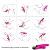 Armony - eternity vibrador silicona fucsia - 2