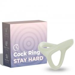 Armony - tresor anillo doble silicona luminoso