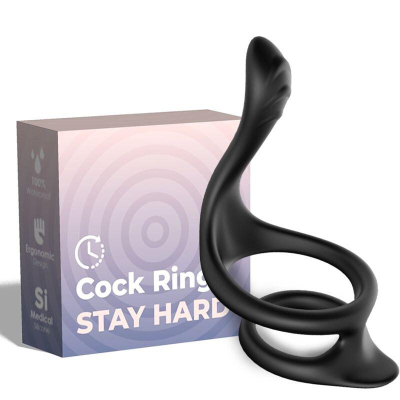 Armony - tail anillo doble anal negro Armony - tail anillo doble anal negro
