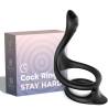 Armony - tail anillo doble anal negro - 1