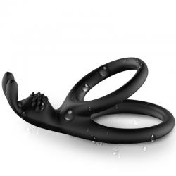 Armony - tensy anillo doble rabbit negro