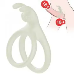 Armony - tensy anillo doble rabbit luminoso