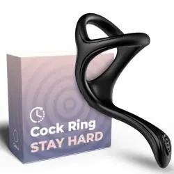 Armony - treasure anillo doble anal negro