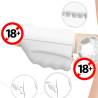 Interior con relieves del mini masturbador Armony blanco