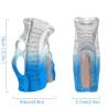 Armony - masturbator dedal & vibrador azul degradado - 3