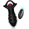 Armony - kylin dedal vibrador & plug anal control remoto negro - 1
