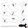 Armony - kylin dedal vibrador & plug anal control remoto negro - 2