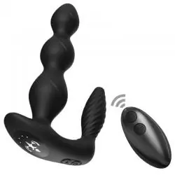Armony - manfun vibrador & estimulador plug anal control remoto negro