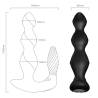 Armony - manfun vibrador & estimulador plug anal control remoto negro - 4