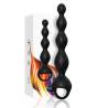 Armony - vibrador dedal plug anal negro - 4