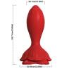 Armony Rosa plug anal pequeño con mando rojo, tabla de medidas