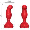 Armony - rosa vibrador & plug anal control remoto rojo - 2