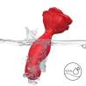 Armony - rosa vibrador & plug anal control remoto rojo - 3