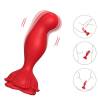 Armony - rosa vibrador & plug anal control remoto rojo - 4