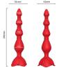 Armony Rosa plug anal pagoda vibrador rojo, tabla de medidas