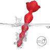 Armony Rosa plug anal pagoda vibrador rojo, sumergido en agua