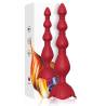Armony Rosa plug anal pagoda vibrador rojo, junto a su caja