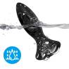 Armony - vibrador & plug anal silicona negro - 3