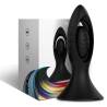 Armony - vibrador & plug anal silicona negro - 5