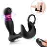 Armony Surround con anillo negro, de frente con rotación de 360 grados y mando