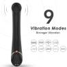 Modos de vibración del vibrador de cabeza plana Armony negro