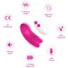 Armony - butterfly panties vibrador control remoto violeta - 4
